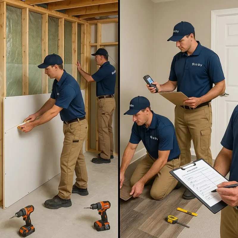 Repairs and Reconstruction process in Carol Stream, IL