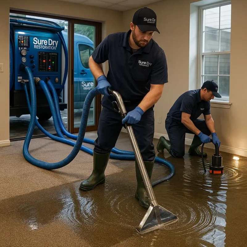 Water Extraction and Removal process in Carol Stream, IL